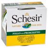 Schesir Dog Adult kuře/šunka 150 g