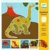 Kreslenie podľa šablóny Dinosaury