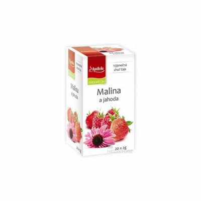 APOTHEKE PREMIER SELECTION ČAJ MALINA A JAHODA 20x2 g