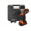 Skrutkovač Black+Decker akumulátorové napájanie 18 V MT218K