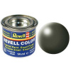 REVELL 361 Olivovo zelená syntetická polomatná modelárska farba (RAL6003), 14ml (REVELL 32361 OLIVE GREEN SILK 14ml 0,47fl oz EMAIL COLOR)