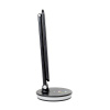 Platinet stolná LED lampa 12W stmievateľná, dotykové ovládanie, USB port, čierna