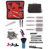 PRO FEEL JAPAN SET Brašna TL39 Kadernícky set pre učňov - textilná brašna s vybavením pre pravákov