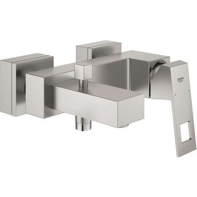 GROHE Eurocube páková vaňová batéria nástenná, Supersteel, 23140DC0