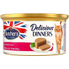 Butcher's Cat Cans Delicious Dinners Beef & Liver 85g