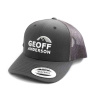 GEOFF ANDERSON - Šiltovka Snapback sieťová s logom šedá