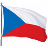 Vlajka na stožiar Česká PREMIUM 150x92 cm