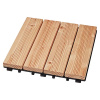Drevená dlaždica, duglaska, 30 × 30 cm, 4 ks, 3920011300000