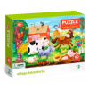DODO Puzzle Zvieratá: Dobrodružstvo na vidieku 60 dielikov