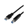 STARTECH 1m 3 ft Certified USB 3.0 A to B Cable, STARTECH 1m 3 ft Certified USB 3.0 A to B Cable - USB3CAB1M