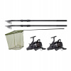 Kaprový set JRC Defender 2 Rod Combo 2 prúty + 2 navijaky + podberák