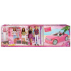 Mattel Barbie a Ken šatník a kabriolet