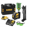 DeWALT aku laserový kríž zelený - DCE088D1G