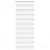vidaXL Zebra roleta biela 60x100 cm šírka látky 55,9 cm polyester 4014721