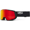 100% Snowcraft XL - Black/HIPER Vermillon w/Red ML Mirror+HIPER Pink w/Turquoise ML Mirror uni