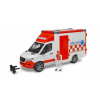 Bruder Sanitka Mercedes Benz Sprinter s vodičom 02676