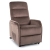 Relaxačné kreslo JUPITER VELVET M, cappuccino bluvel 38