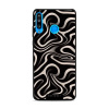 Lesklý kryt Mobiwear Glossy - Huawei P30 Lite - GA63G Vlnky a linky (Prémiové lesklé pouzdro, obal, kryt Mobiwear Glossy na mobil Huawei P30 Lite - GA63G Vlnky a linky, materiál Plast + TPU silikon -