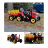 12V + PILOT Traktor s prívesom na batérie + PRÍVES