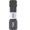 Bosch Skrutkovací hrot TicTac Box Impact Control T40, L 25 mm, 25 ks 2607002808