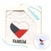 Body s potlačou New Baby Fandím s tátou