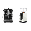 Profitec PRO 400, black + Eureka Mignon Perfetto, BL white