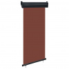 zahrada-XL Bočná markíza na balkón 80x250 cm, hnedá 48411