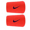 Potítko Nike Swoosh Double-Wide 2P - Oranžový