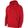 Mikina Nike Park 20 Fleece Hoodie Junior CW6896 657 - ČERVENÁ, S (128-137 CM