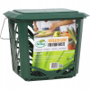 Plastový odpadkový kôš BioBag 6 l zelený