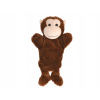 Plyšový maňuška zvieratko 25cm - opička hnedá