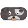Detský peračník Affenzahn Pencil Case Dog David-grey