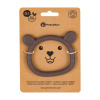 PETITEMARS PETITE&MARS Hryzačka silikónová Teddy Bitter Cocoa 0m+