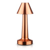 Interlook HJA12-MEĎ | Bezdrôtová stolná lampa | Dotyková nočná lampa s nastaviteľnou farbou svetla | USB svetlo