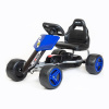 BABY MIX Detská šliapacia motokára Go-kart Speedy modrá 80x50x51 modrá