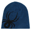 Chlapčenská čiapka Spyder REVERSIBLE BUG - modrá XS/S