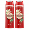Old Spice Oasis 3v1 Pánsky šampón a sprchový gél 2x400ml Old Spice
