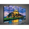 Obraz na plátne viacdielny - OB2857 - Zámok 150cm x 100cm - S12