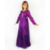 Dievčenský kostým - Elsa Dress Outfit Purple Land 134 140 (Fialové šaty Elsa Frozen 134 140)
