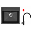 Sinks SOLO 560 Granblack + Vitalia GR G9130