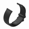 Pásik Náramok Silikónový Čierny Ring univerzálny 20 mm