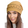 Kamea Medová dámska trendy zimná čiapka Kamea Iman, Veľkosť uni, Farba medová