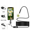 INŠPEKČNÁ ENDOSKOPOVÁ KAMERA 10M LED USB 3v1 Full HD 6LED