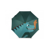 Detský dáždnik jednorožec, dinosaurus - 1 ks 4 zelená malachitová dinosaurus