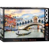 Puzzle Puzzle Most Rialto, Benátky 1000 dielikov (628136607667)