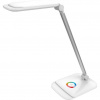 Platinet stolní LED lampa 18W stmívatelná, dotykové ovládání, USB port, bílá PLADLL60BL
