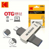 Pendrive Kodak K273 128 GB USB 3.1 typ C, USB 3.2 strieborný