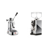 La Pavoni Europiccola Lusso + Eureka Mignon Specialita, CR chrome