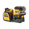 Laser krížový päťbodový zelený 7 lúčov 12/18V 1x2,0Ah DEWALT DCE825D1G18