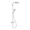 Hansgrohe Raindance Select S - Showerpipe 240 1jet PowderRain s termostatom, chróm 27633000